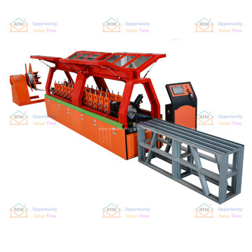 Factory direct sale metal Palisade Building Fence Panel Roll Forming Machine